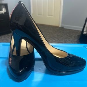 Black Patent Leather Heels